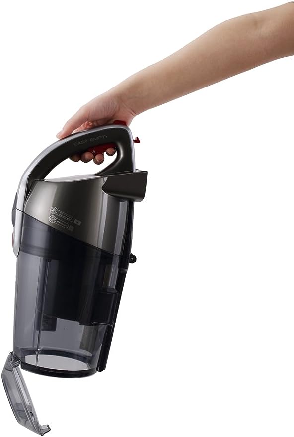 Hoover REACTIV RC81_RC25011 Aspirapolvere a Traino Senza Sacco, 800W, 2 Litri, 75 dBA, Ciclonico, Filtro Epa, Spazzola Parquet, Mini Turbo Spazzola, Rosso USATO/pari al nuovo